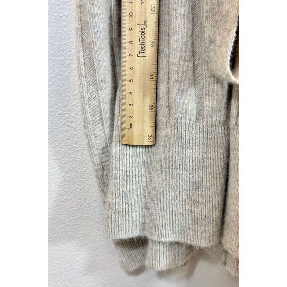 NWT Arula Cowl Neck Oversized  Oatmeal Wool Blend Sweater Dress 2X Women's - Picture 8 of 10